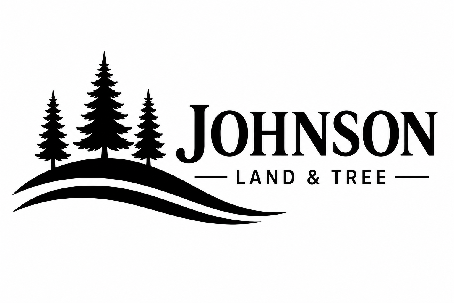 Johnson Land and Tree Logo